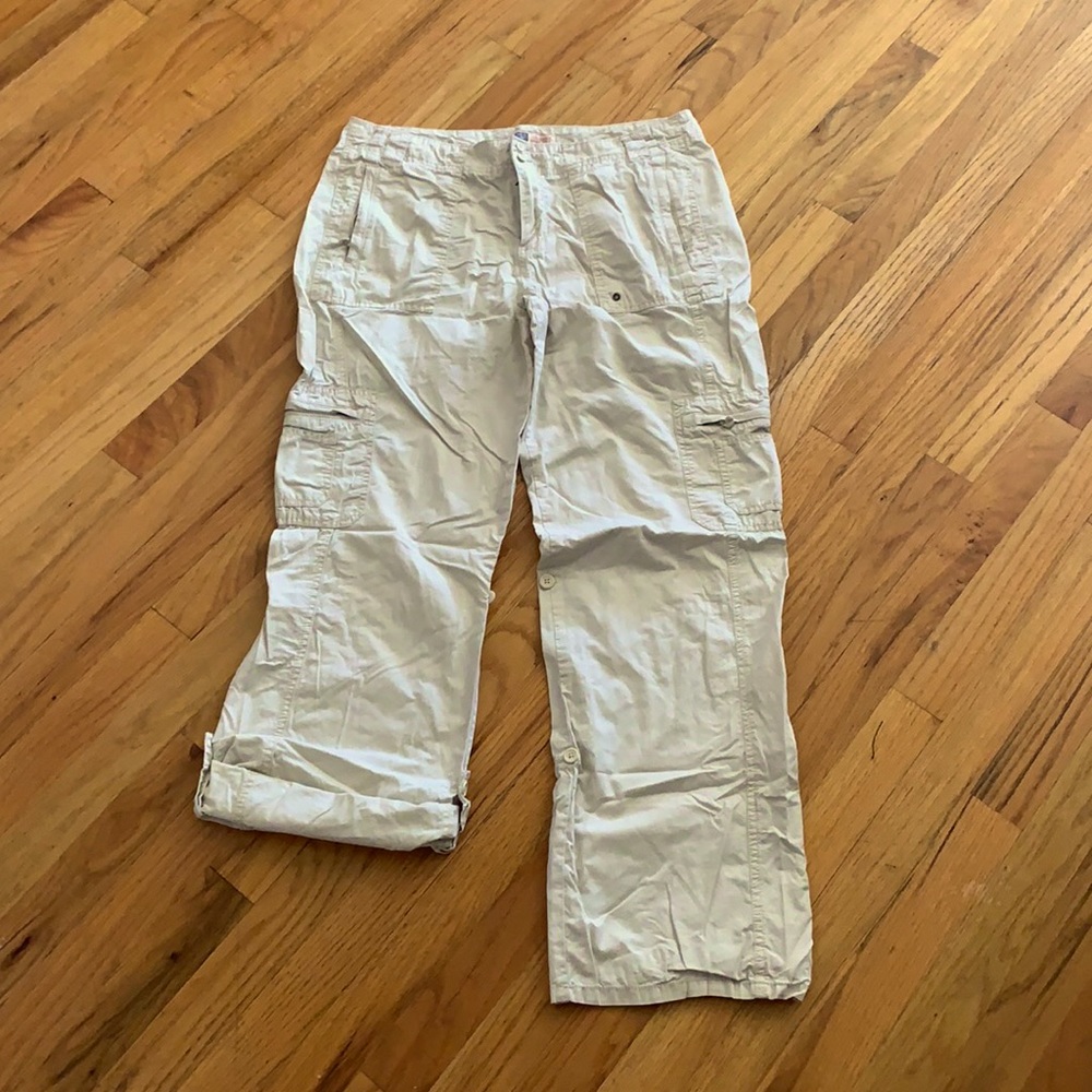 Faded Glory Convertible Khaki Cargo Pant